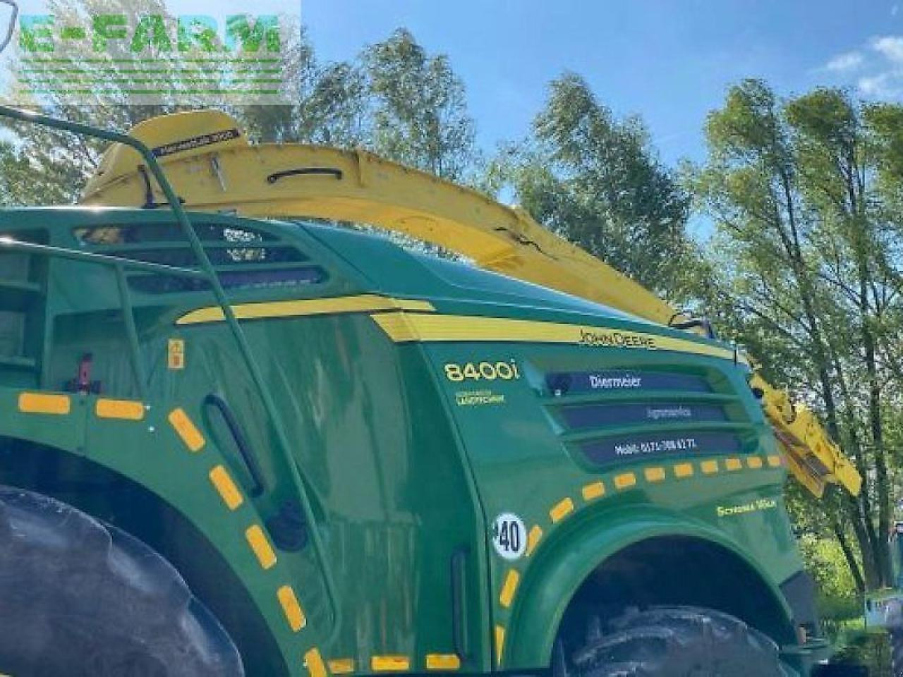 Sklízecí řezačka John Deere 8400i stalkbuster: obrázek 9