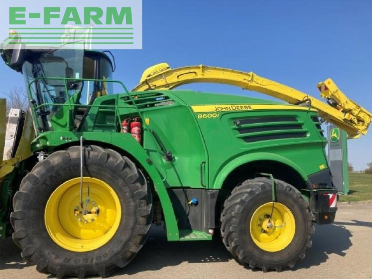 John Deere 8600i - Příslušenství pro sklízecí řezačky: obrázek 2 John Deere 8600i - Příslušenství pro sklízecí řezačky: obrázek 2