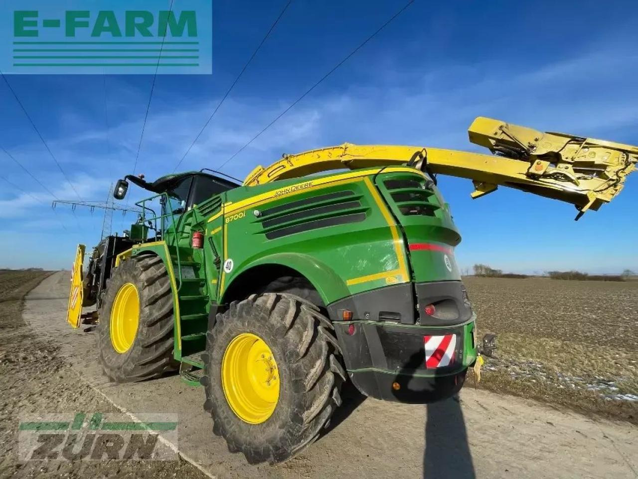 John Deere 8700i - Sklízecí řezačka: obrázek 5 John Deere 8700i - Sklízecí řezačka: obrázek 5
