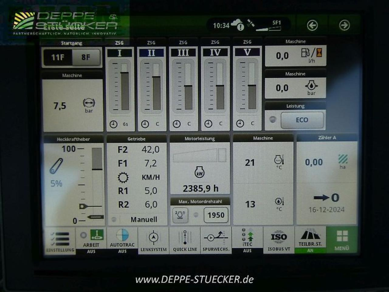 Traktor John Deere 8r 410: obrázek 17