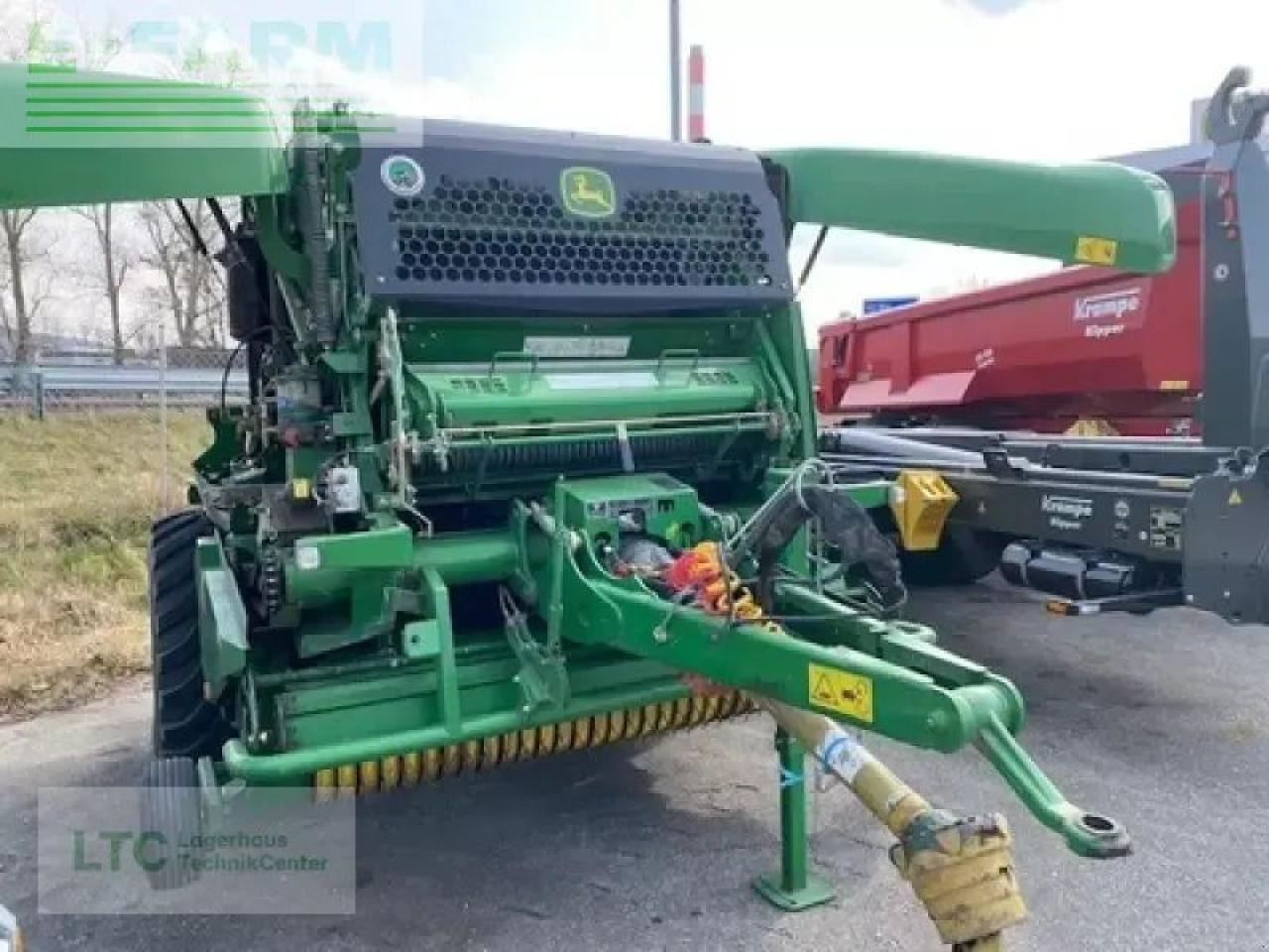 Lis na hranaté balíky John Deere 960: obrázek 7