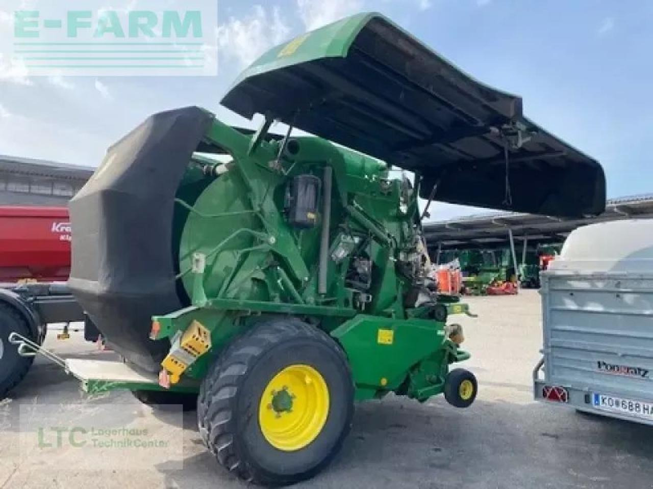 Lis na hranaté balíky John Deere 960: obrázek 12