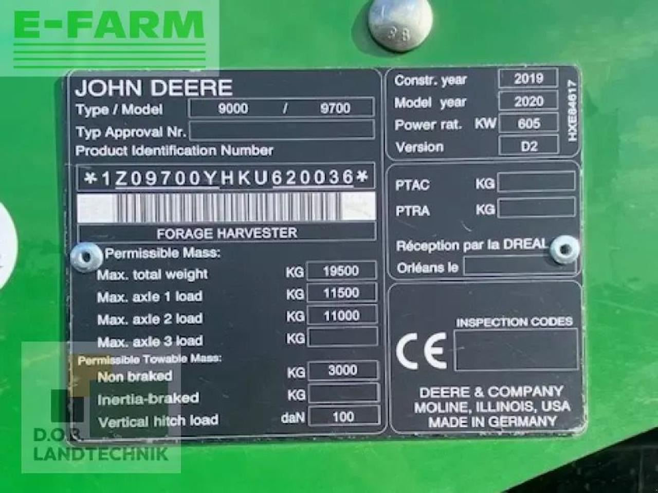 John Deere 9700i prodrive 40km/h - Sklízecí řezačka: obrázek 4 John Deere 9700i prodrive 40km/h - Sklízecí řezačka: obrázek 4