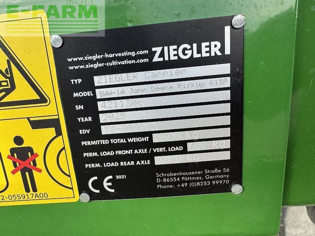 John Deere bp15 pickup skærebor - Příslušenství pro sklízecí řezačky: obrázek 4 John Deere bp15 pickup skærebor - Příslušenství pro sklízecí řezačky: obrázek 4