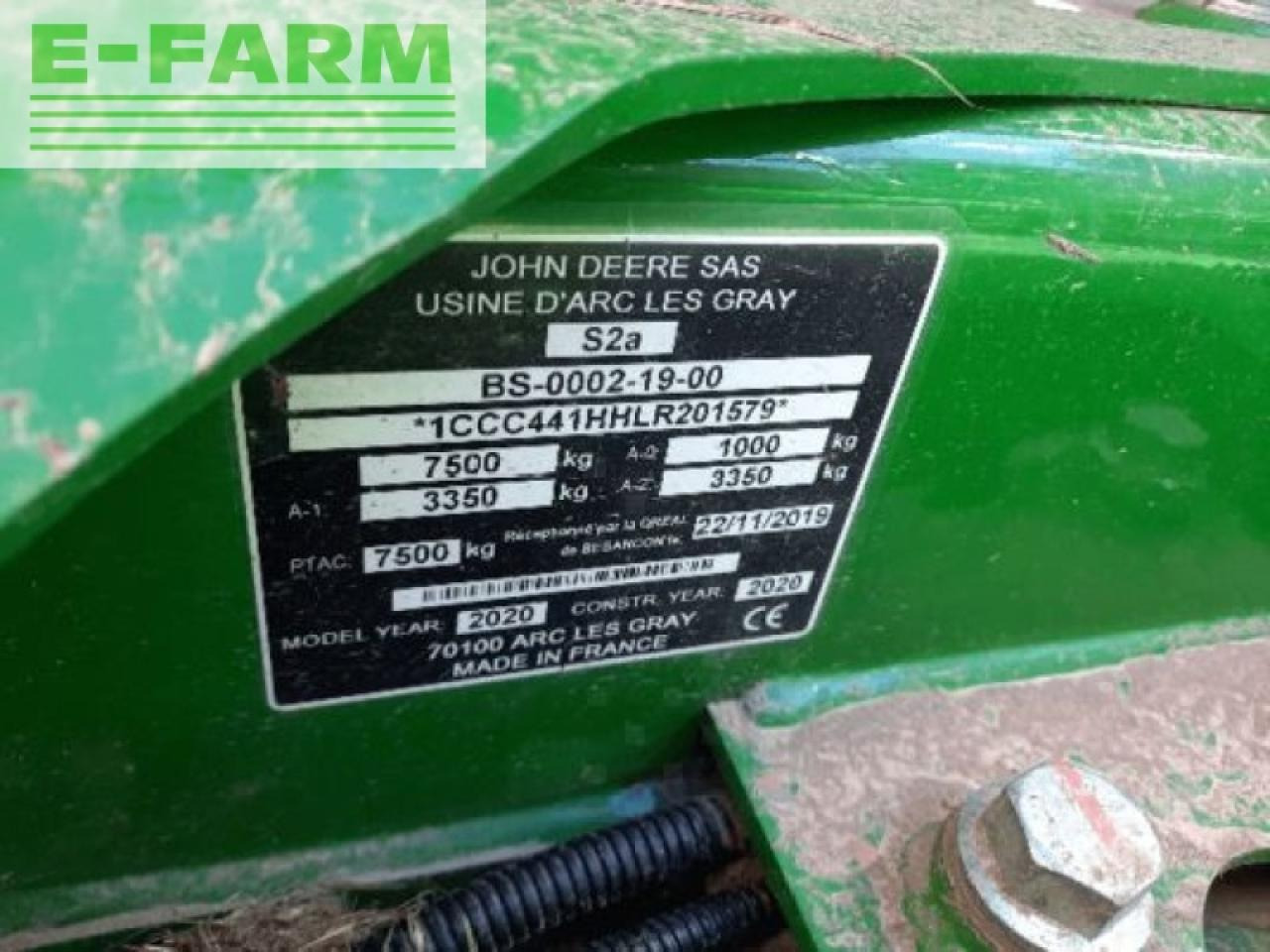 John Deere c441r - Lis na hranaté balíky: obrázek 5 John Deere c441r - Lis na hranaté balíky: obrázek 5
