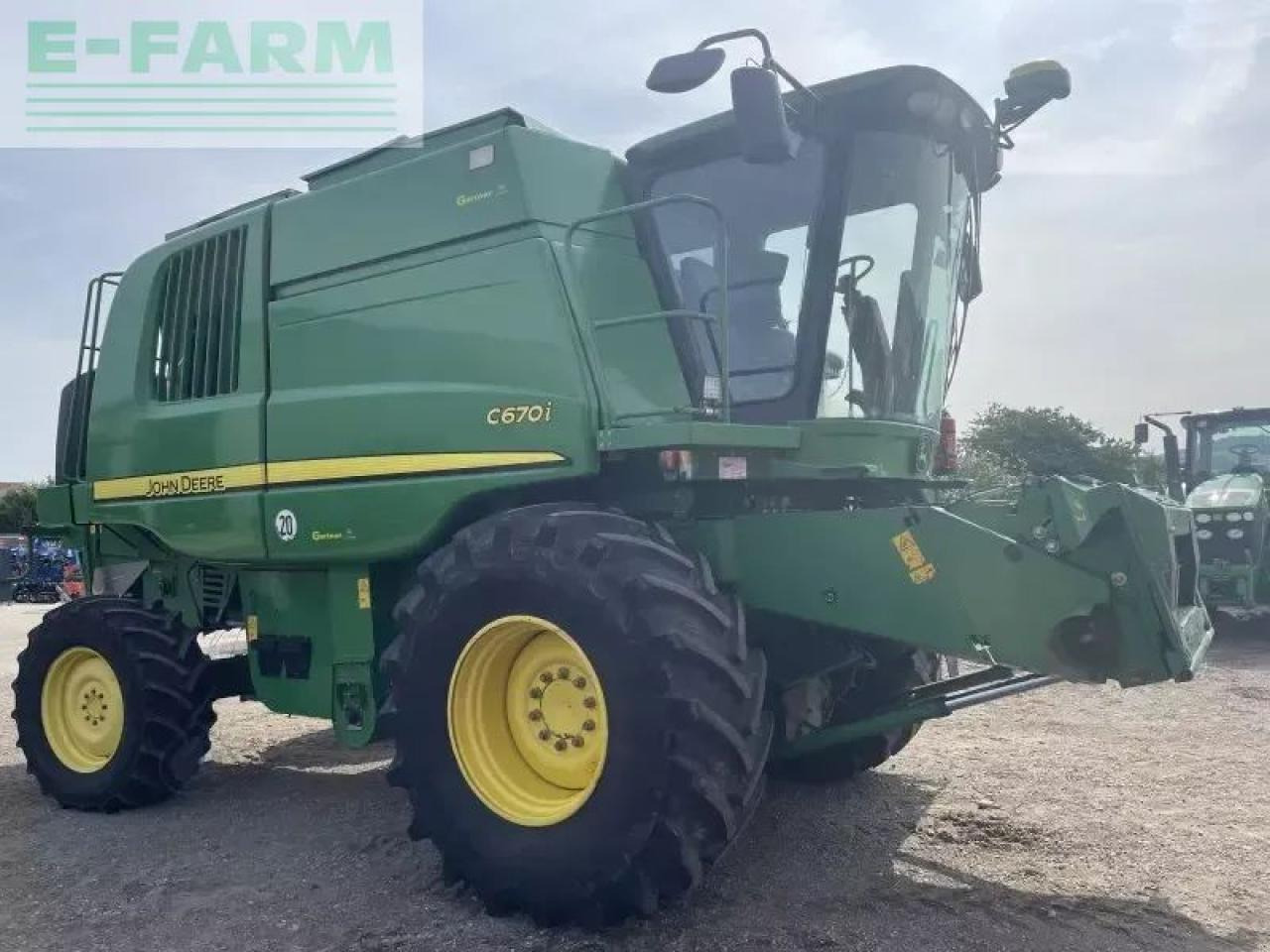 John Deere c670i - Sklízecí mlátička: obrázek 3 John Deere c670i - Sklízecí mlátička: obrázek 3