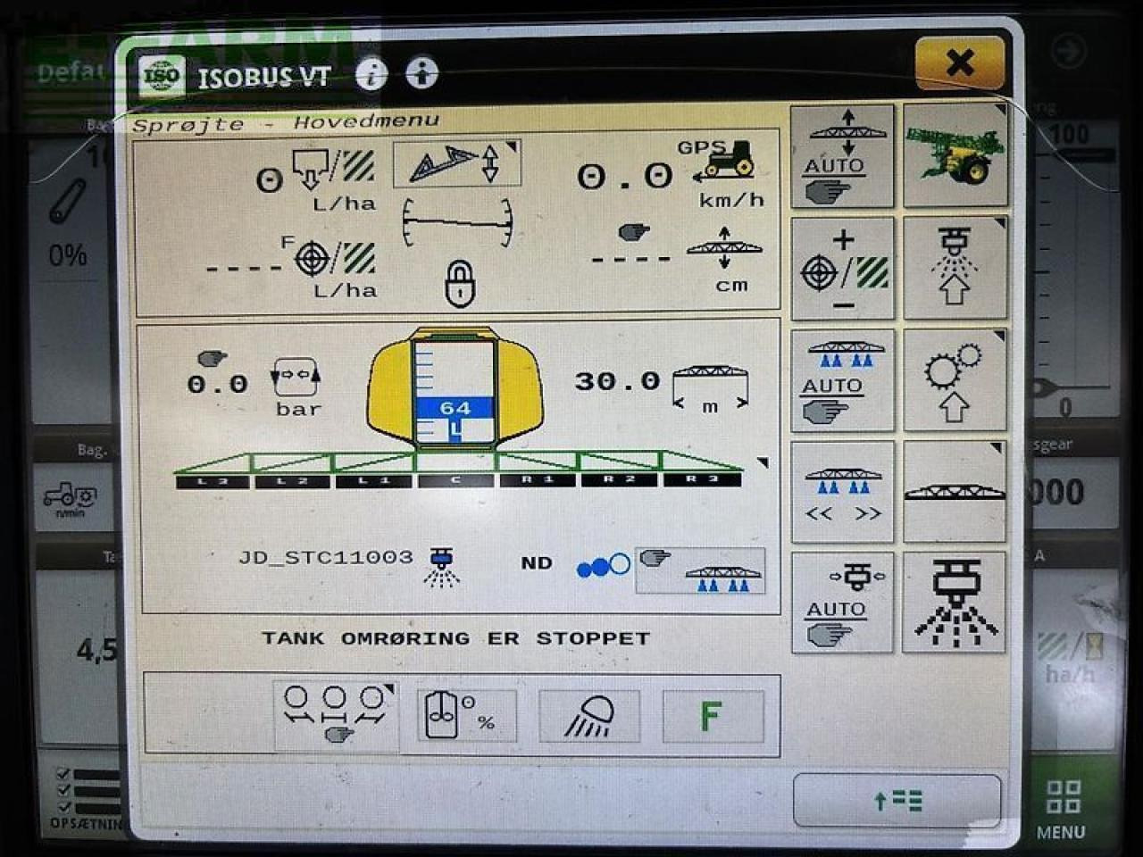 John Deere m952i - Tažený postřikovač: obrázek 5 John Deere m952i - Tažený postřikovač: obrázek 5