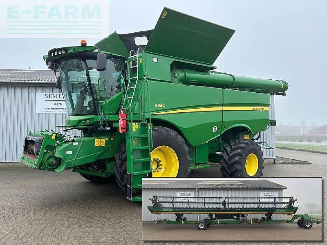 John Deere s690 - Sklízecí mlátička: obrázek 1 John Deere s690 - Sklízecí mlátička: obrázek 1