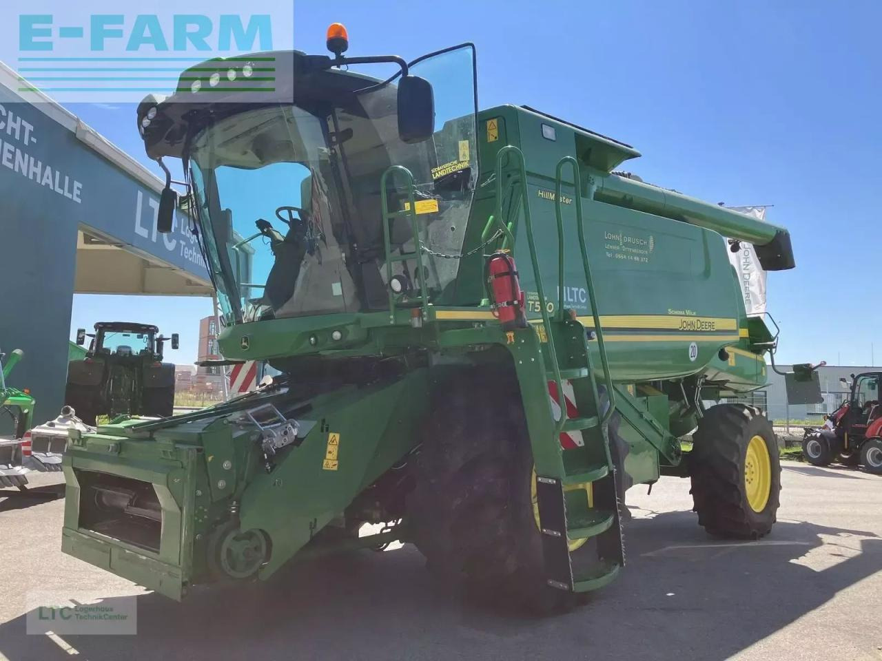 John Deere t550 hm - Sklízecí mlátička: obrázek 1 John Deere t550 hm - Sklízecí mlátička: obrázek 1