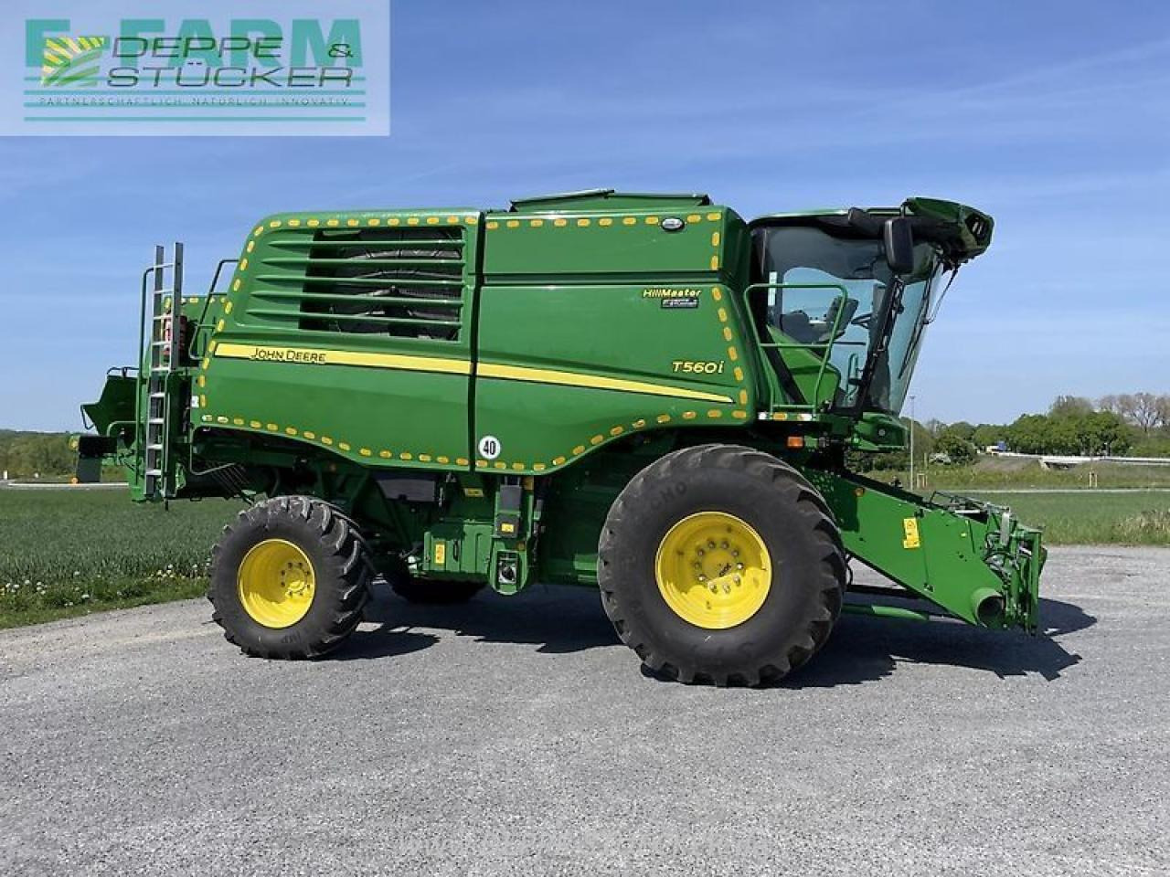 Sklízecí mlátička John Deere t560i hillmaster: obrázek 9