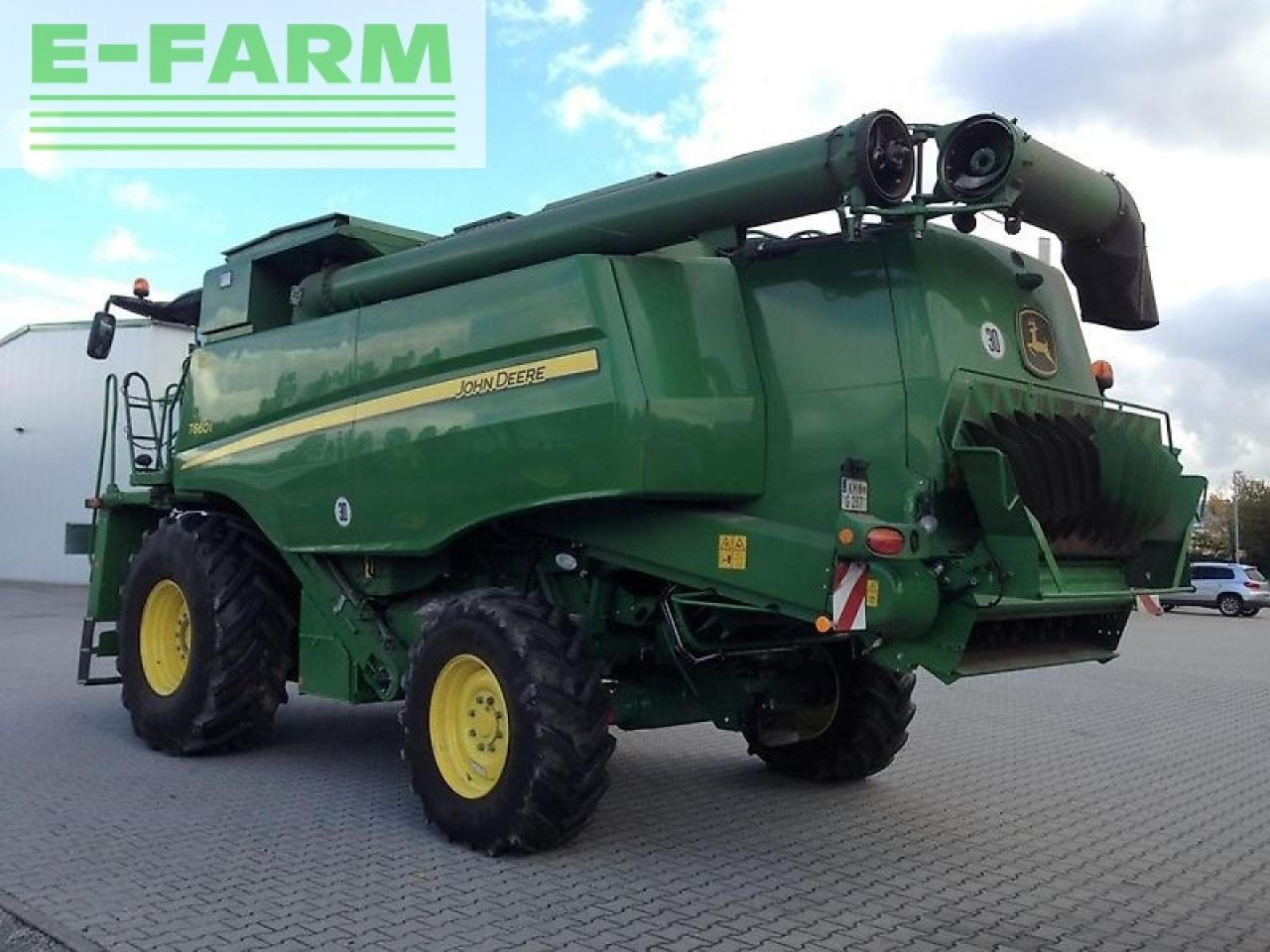 John Deere t660 mit 630x schneidwerk - Sklízecí mlátička: obrázek 4 John Deere t660 mit 630x schneidwerk - Sklízecí mlátička: obrázek 4