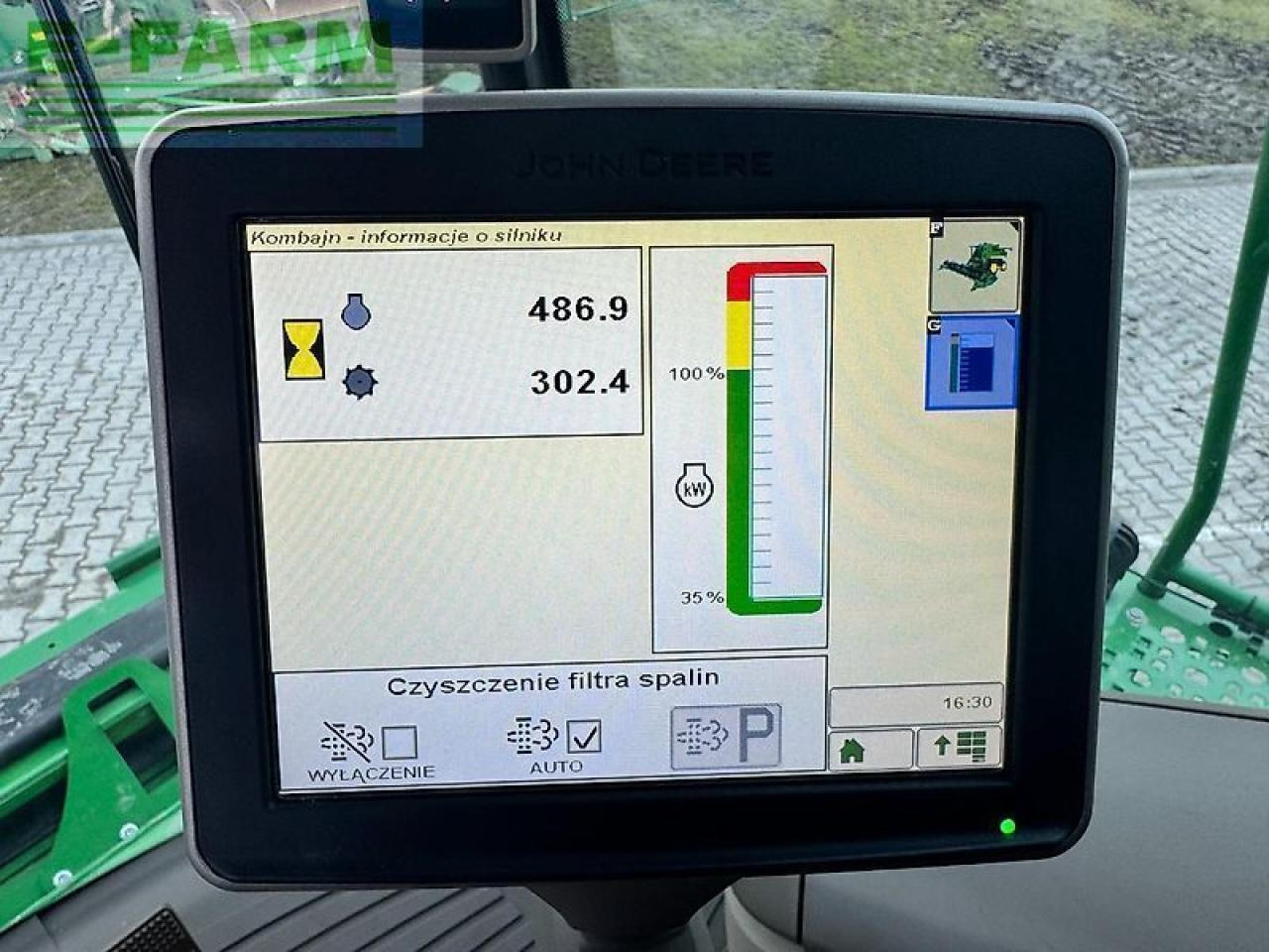 Sklízecí mlátička John Deere t670i: obrázek 27
