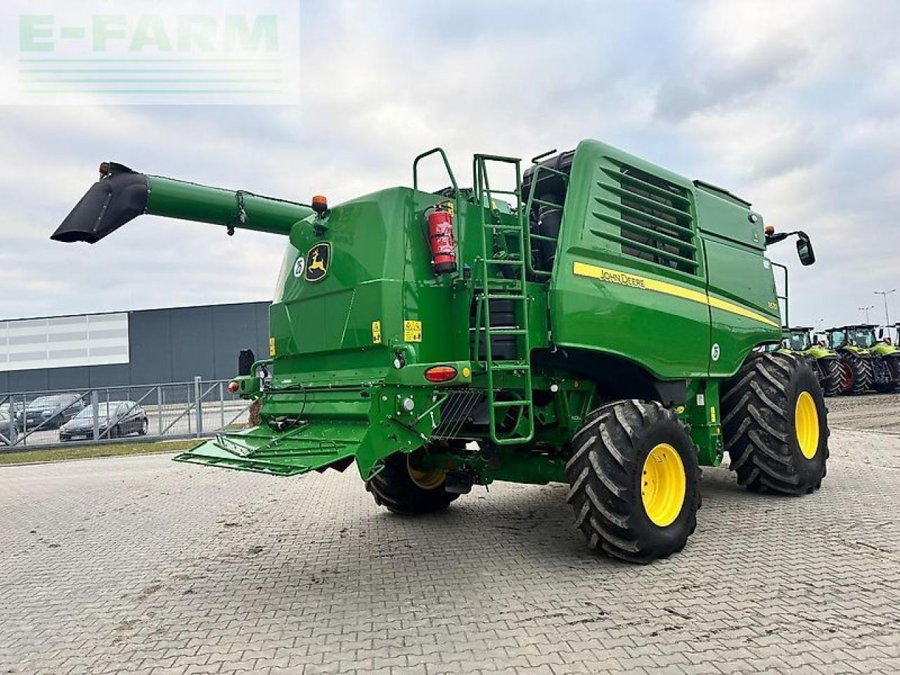 Sklízecí mlátička John Deere t670i: obrázek 7
