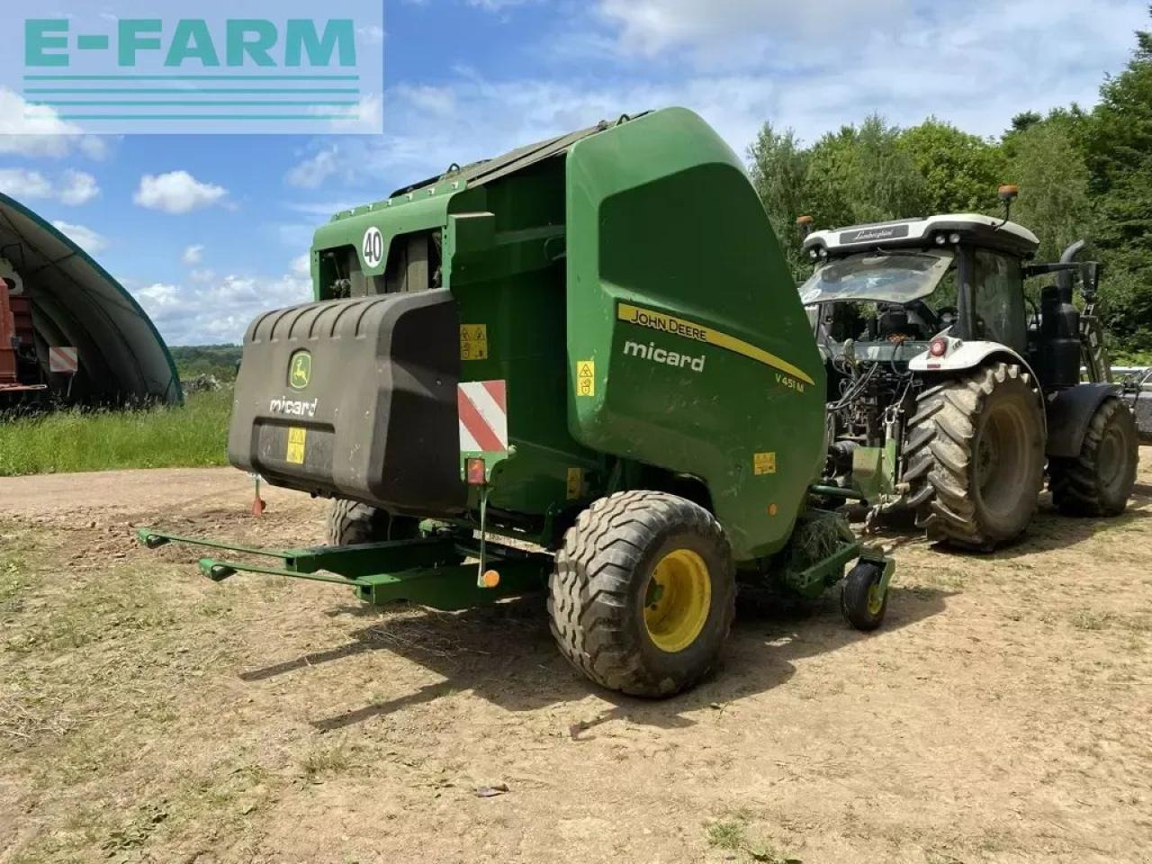 John Deere v 451 m maxicut 13 couteaux - Lis na hranaté balíky: obrázek 3 John Deere v 451 m maxicut 13 couteaux - Lis na hranaté balíky: obrázek 3