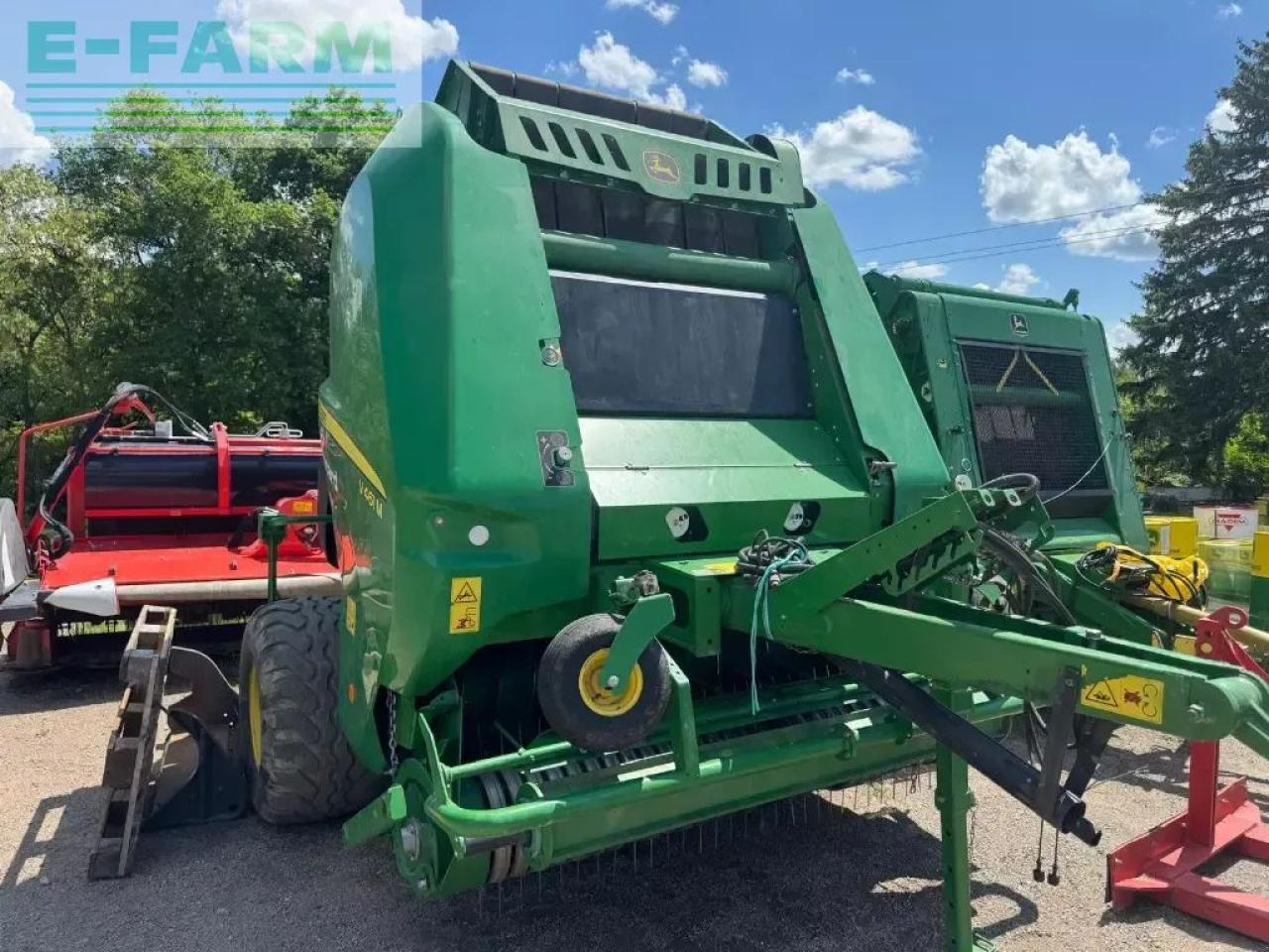 Lis na hranaté balíky John Deere v461m: obrázek 9