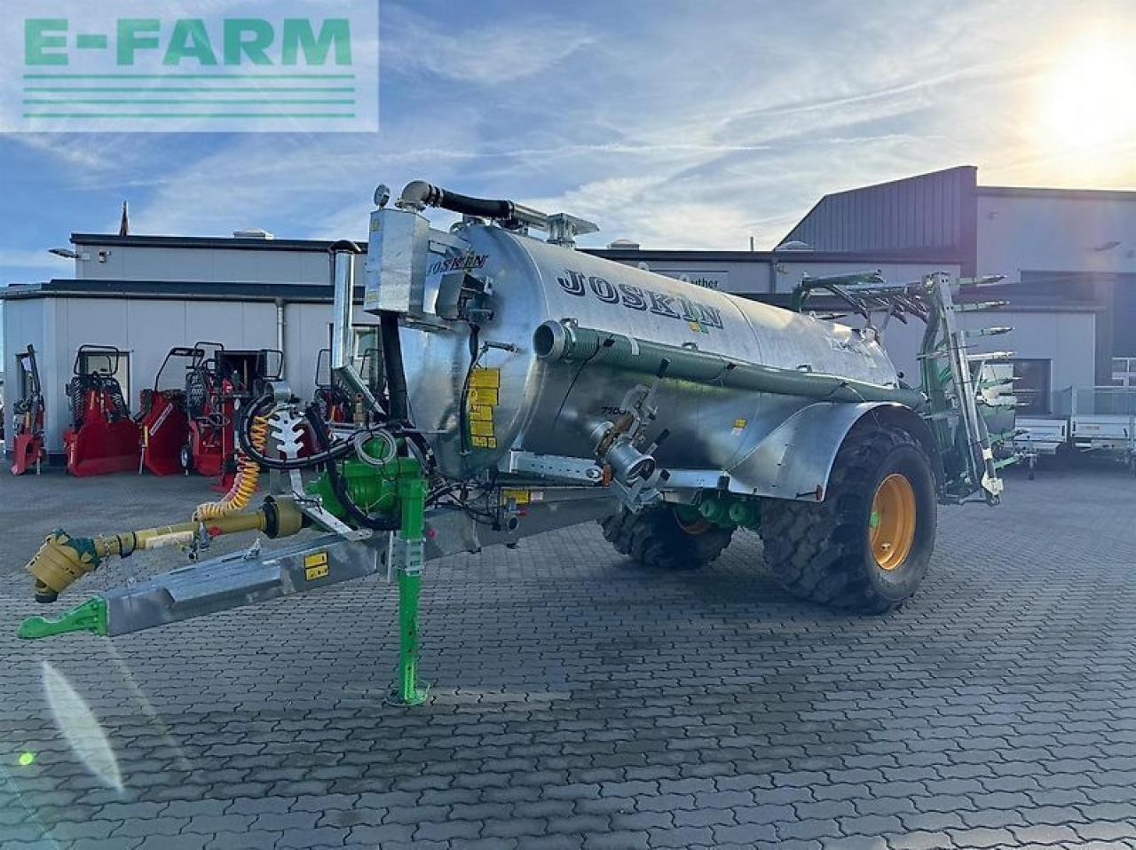 Joskin 7100s - Stroj pro hnojení: obrázek 2 Joskin 7100s - Stroj pro hnojení: obrázek 2