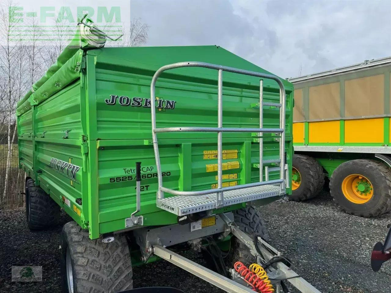 Joskin tetra-cap 5525/16dr120 - Zemědělský sklápěcí přívěs: obrázek 2 Joskin tetra-cap 5525/16dr120 - Zemědělský sklápěcí přívěs: obrázek 2