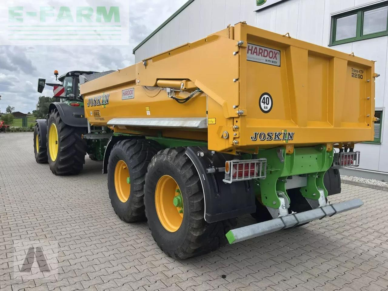 Joskin trans-ktp 22-50 hardox - Zemědělský sklápěcí přívěs: obrázek 3 Joskin trans-ktp 22-50 hardox - Zemědělský sklápěcí přívěs: obrázek 3
