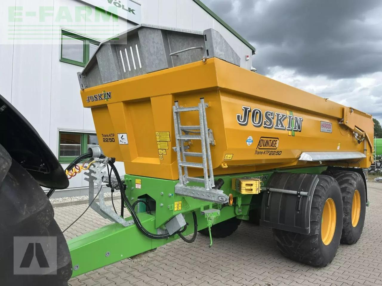 Joskin trans-ktp 22-50 hardox - Zemědělský sklápěcí přívěs: obrázek 2 Joskin trans-ktp 22-50 hardox - Zemědělský sklápěcí přívěs: obrázek 2