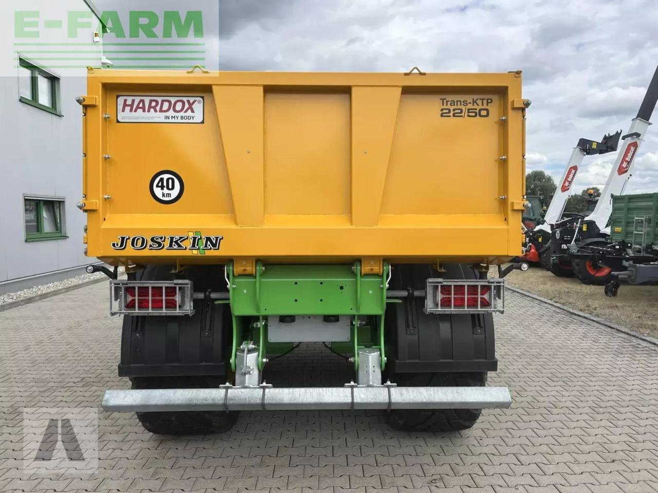 Joskin trans-ktp 22-50 hardox - Zemědělský sklápěcí přívěs: obrázek 5 Joskin trans-ktp 22-50 hardox - Zemědělský sklápěcí přívěs: obrázek 5