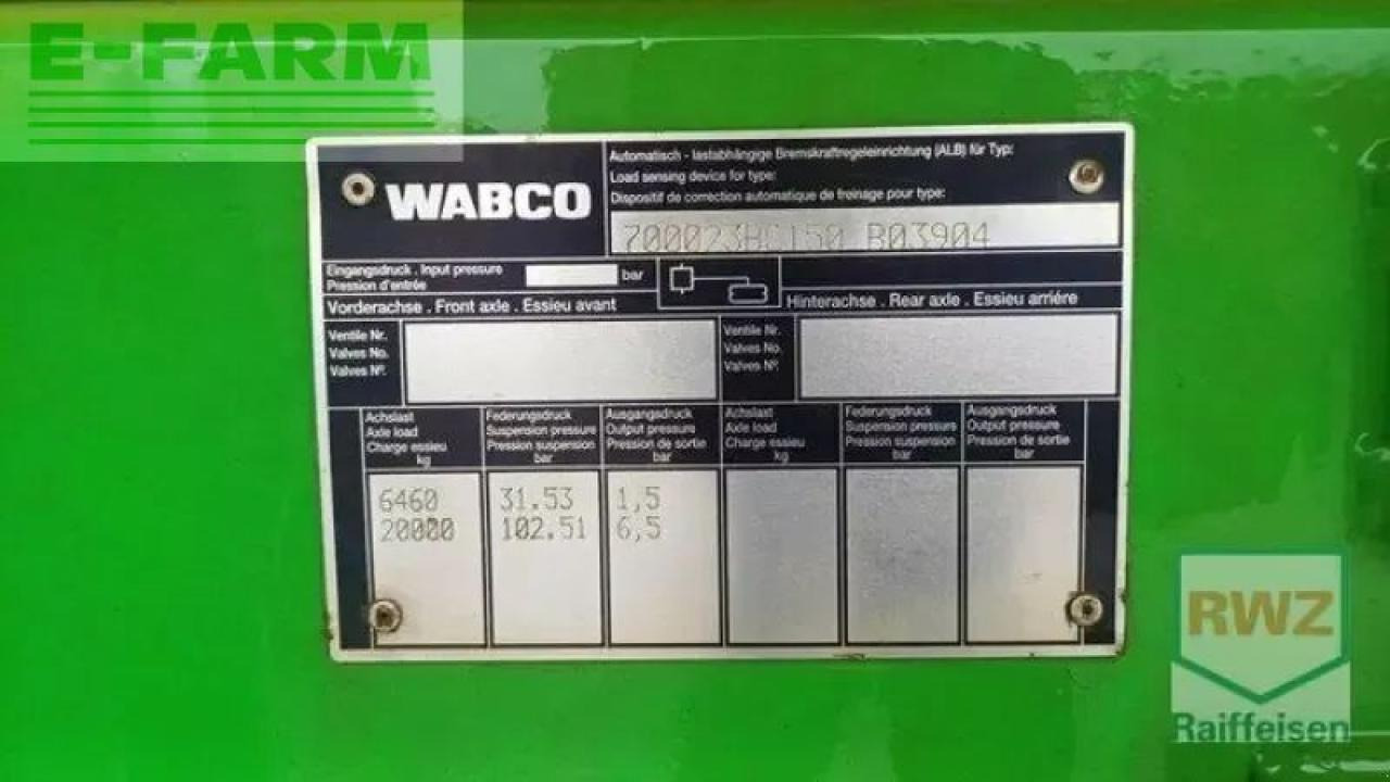 Joskin ** trans _space 7000 -23 bc 150 ** - Zemědělský sklápěcí přívěs: obrázek 2 Joskin ** trans _space 7000 -23 bc 150 ** - Zemědělský sklápěcí přívěs: obrázek 2