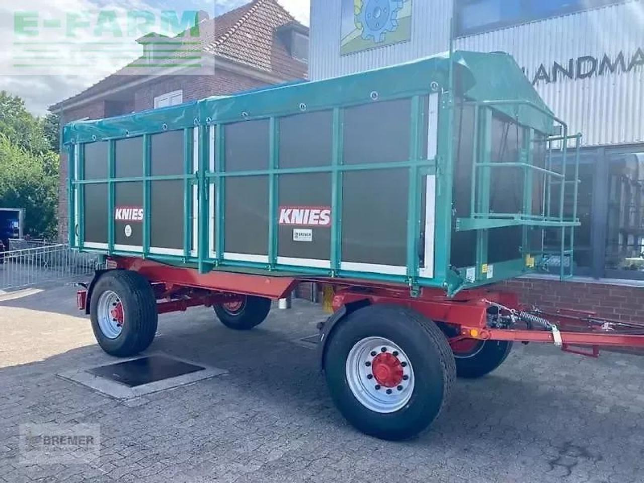 Zemědělský sklápěcí přívěs Knies kd 180: obrázek 9