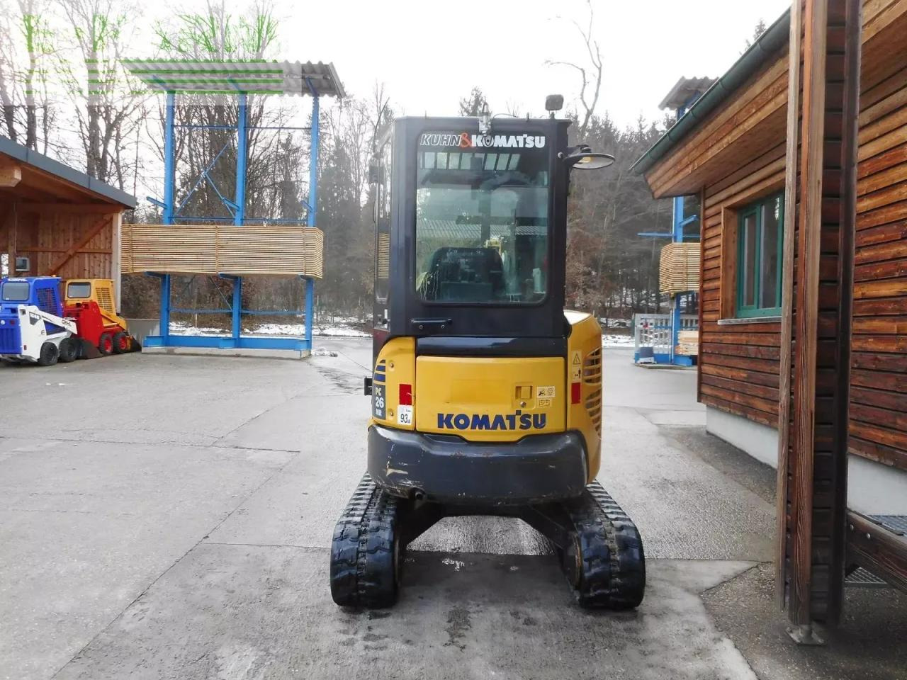 Komatsu pc 26mr-3 ( 2.710kg ) mit powertilt - Mini rýpadlo: obrázek 3 Komatsu pc 26mr-3 ( 2.710kg ) mit powertilt - Mini rýpadlo: obrázek 3