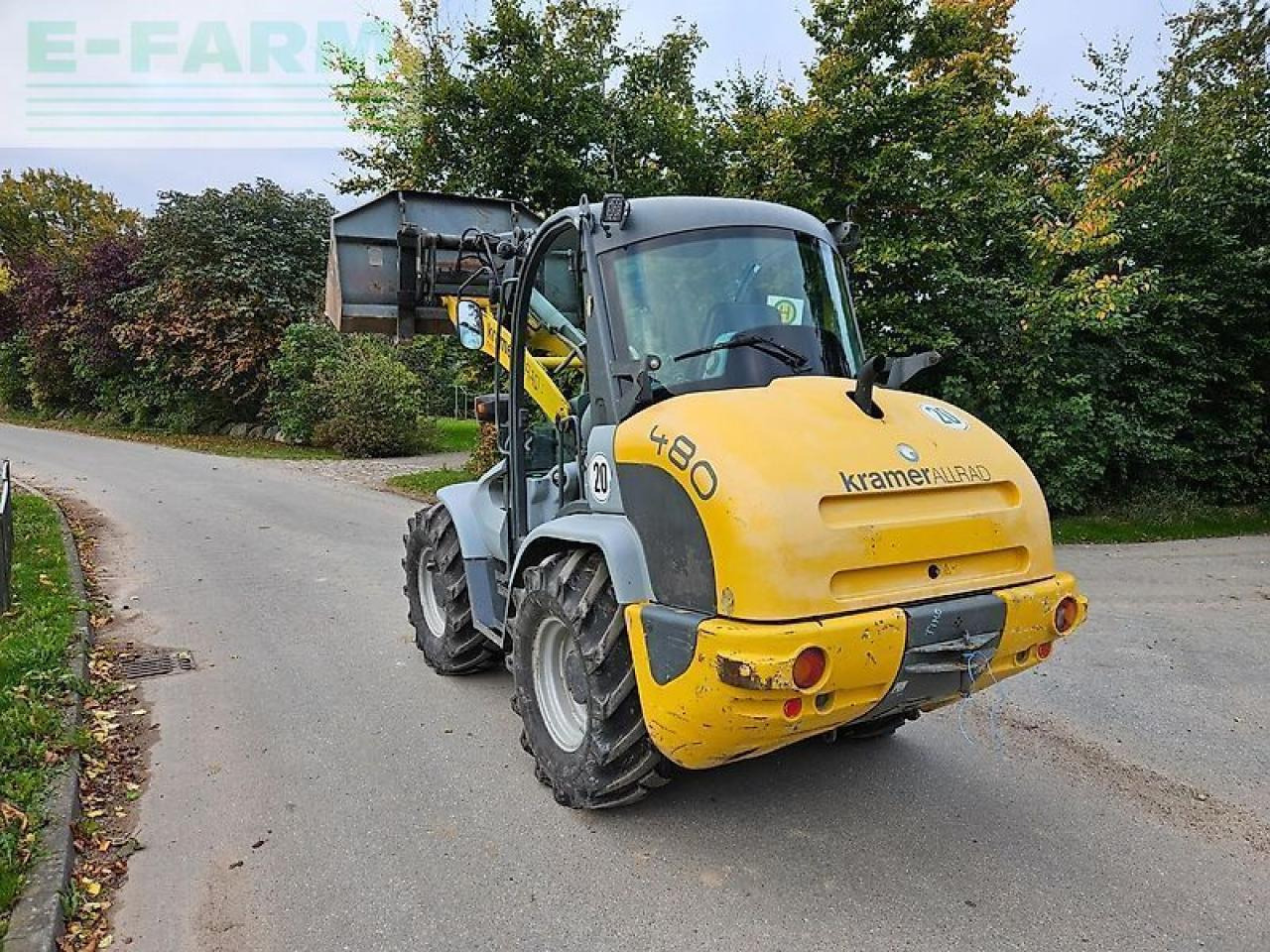 Kramer 480 - Mini rýpadlo: obrázek 2 Kramer 480 - Mini rýpadlo: obrázek 2