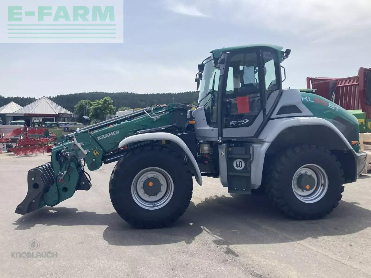 Kramer kl 55.8t - Teleskopický manipulátor: obrázek 3 Kramer kl 55.8t - Teleskopický manipulátor: obrázek 3