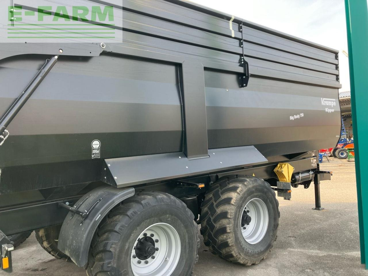 Zemědělský sklápěcí přívěs Krampe BigBody 750: obrázek 8