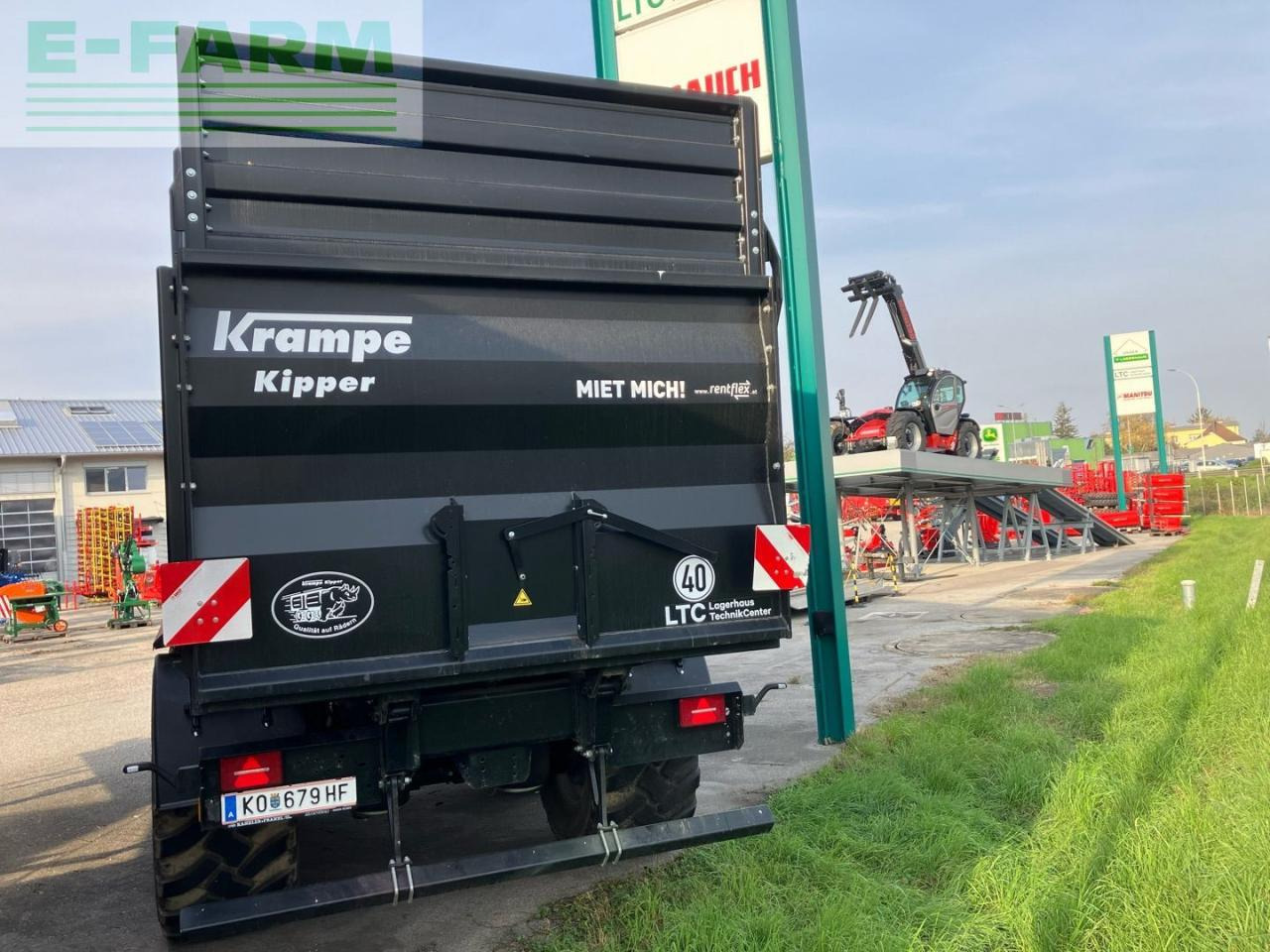 Zemědělský sklápěcí přívěs Krampe BigBody 750: obrázek 7