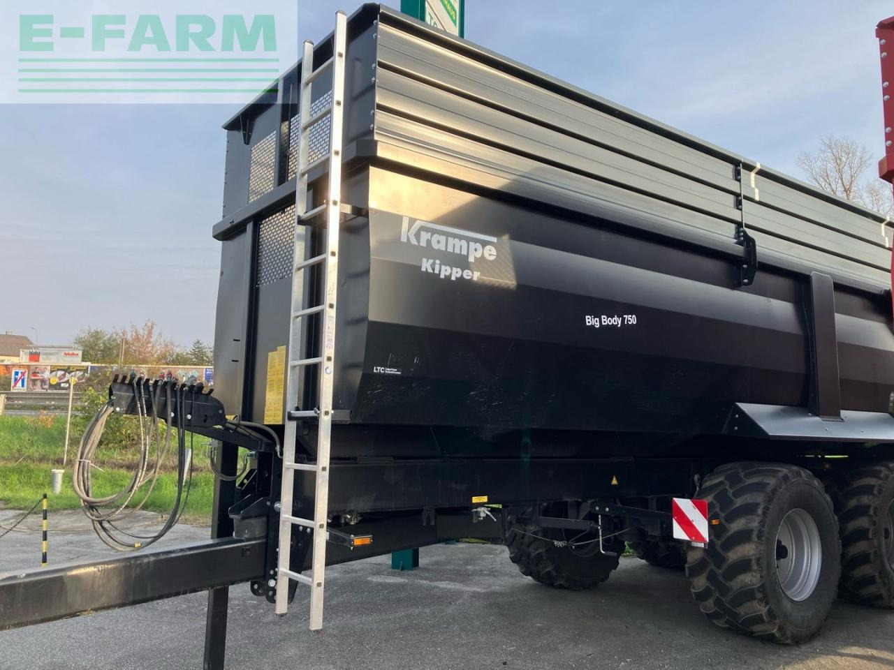Krampe BigBody 750 - Zemědělský sklápěcí přívěs: obrázek 2 Krampe BigBody 750 - Zemědělský sklápěcí přívěs: obrázek 2