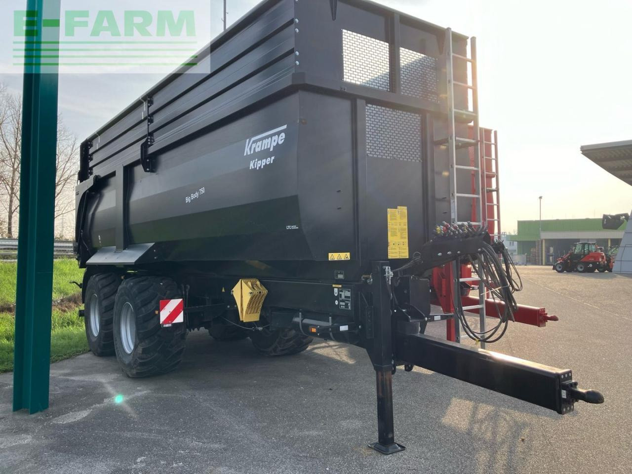 Krampe BigBody 750 - Zemědělský sklápěcí přívěs: obrázek 4 Krampe BigBody 750 - Zemědělský sklápěcí přívěs: obrázek 4