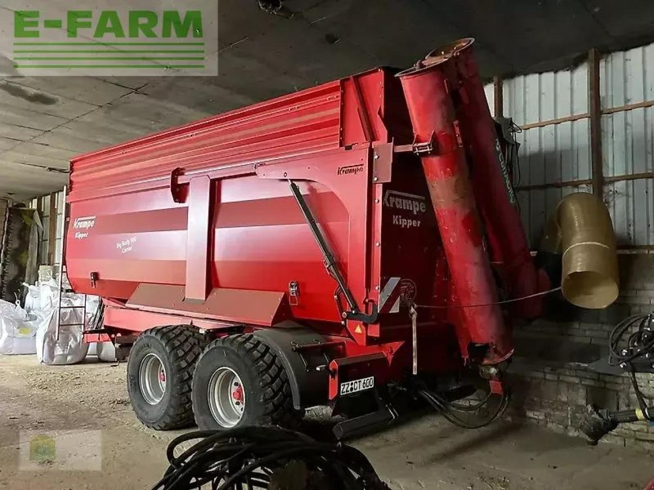 Krampe big body bb 600 *ohne schnecke* - Zemědělský sklápěcí přívěs: obrázek 2 Krampe big body bb 600 *ohne schnecke* - Zemědělský sklápěcí přívěs: obrázek 2