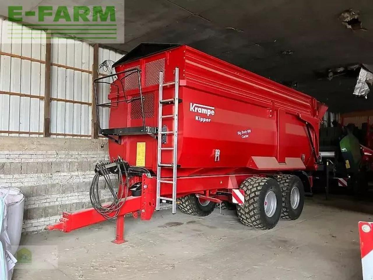 Krampe big body bb 600 *ohne schnecke* - Zemědělský sklápěcí přívěs: obrázek 1 Krampe big body bb 600 *ohne schnecke* - Zemědělský sklápěcí přívěs: obrázek 1