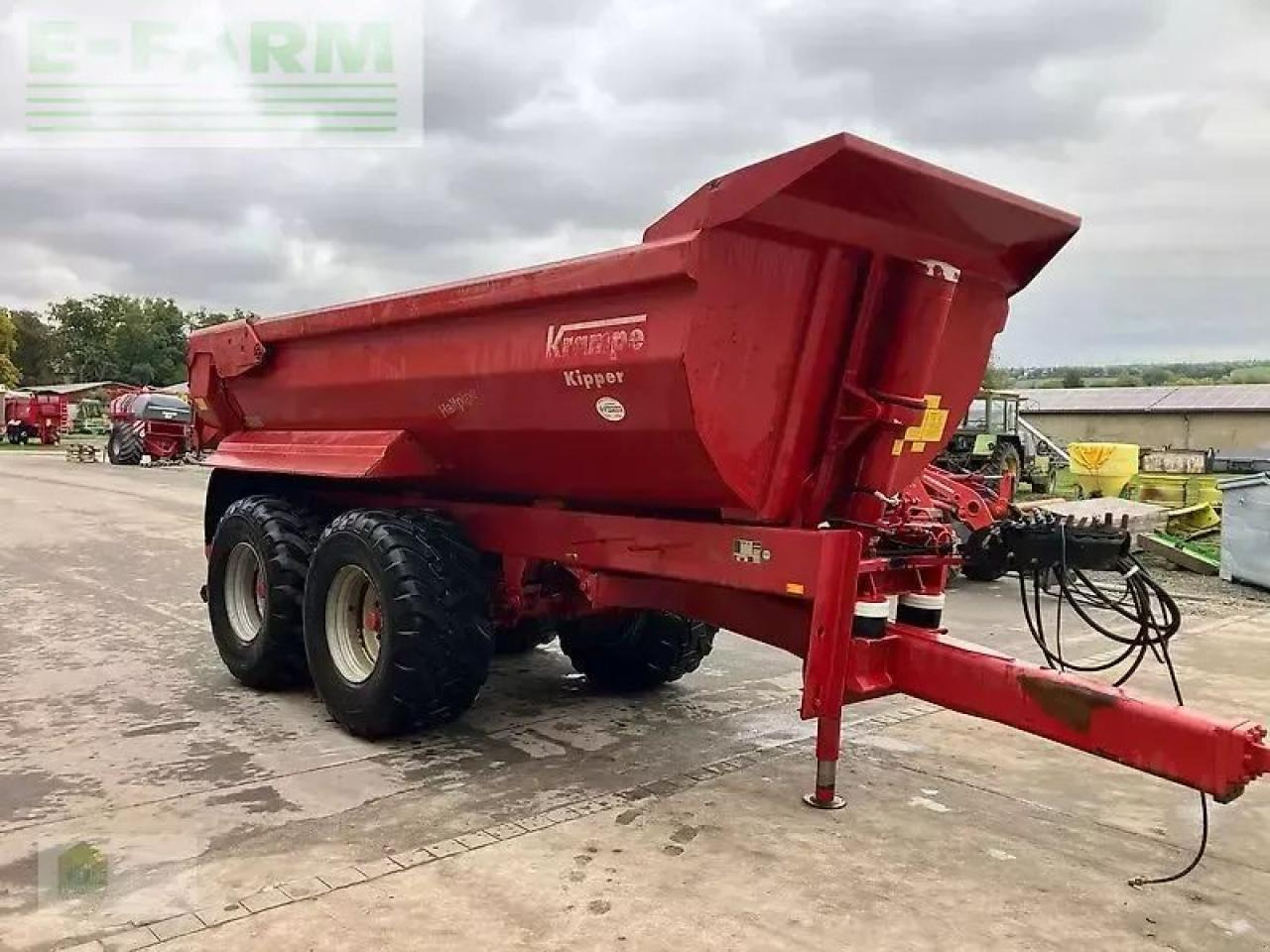 Krampe hp 20 - Zemědělský sklápěcí přívěs: obrázek 5 Krampe hp 20 - Zemědělský sklápěcí přívěs: obrázek 5