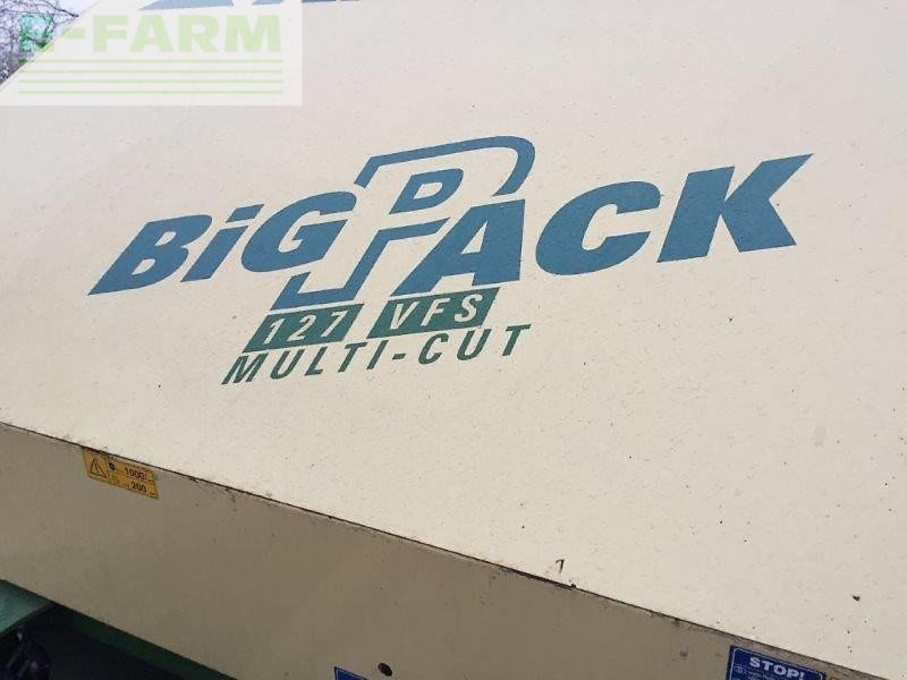 Krone 127 vfs multi cut - Lis na hranaté balíky: obrázek 3 Krone 127 vfs multi cut - Lis na hranaté balíky: obrázek 3