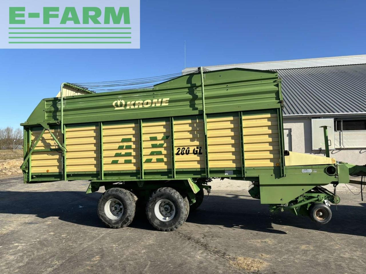 Krone AX 280 GL - Zemědělský sklápěcí přívěs: obrázek 2 Krone AX 280 GL - Zemědělský sklápěcí přívěs: obrázek 2