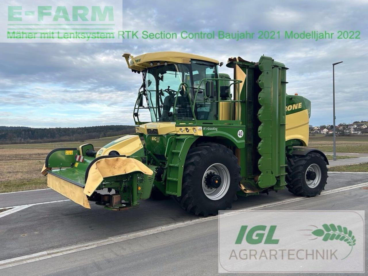 Krone big m 450 cv - Žací stroj: obrázek 1 Krone big m 450 cv - Žací stroj: obrázek 1