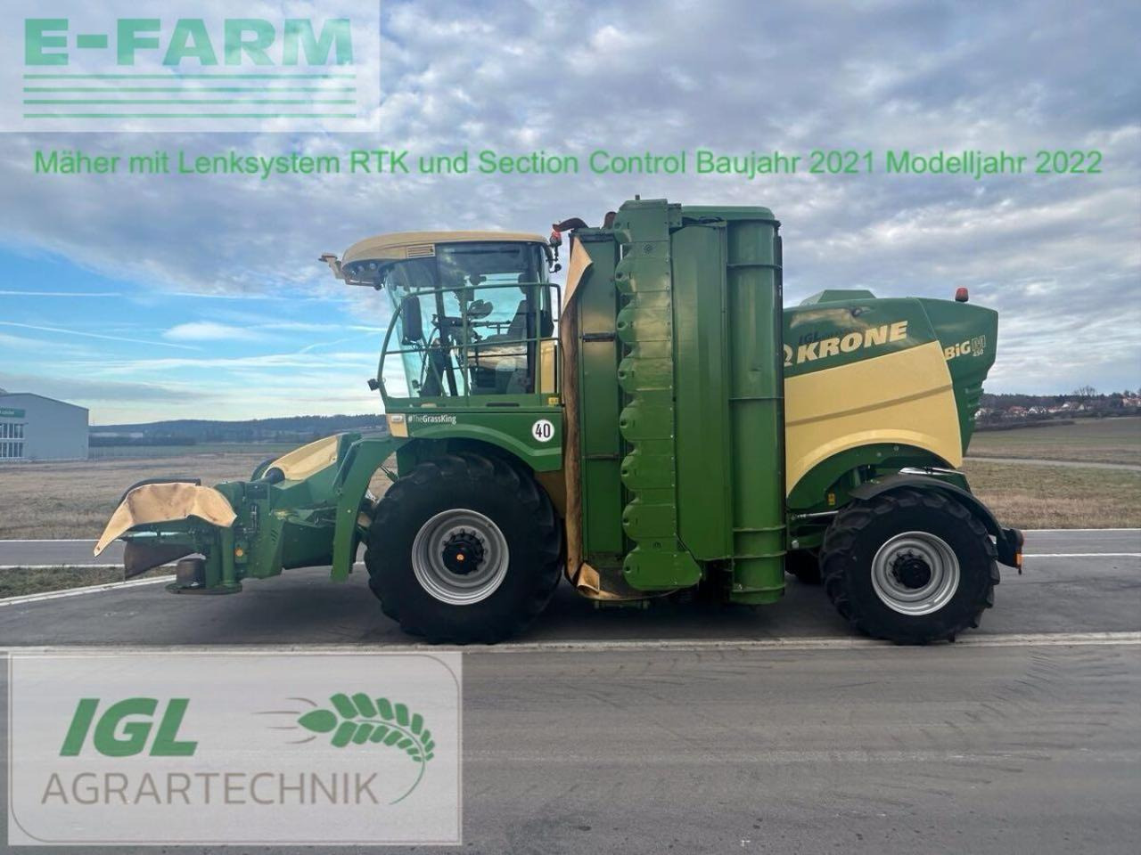 Krone big m 450 cv - Žací stroj: obrázek 2 Krone big m 450 cv - Žací stroj: obrázek 2