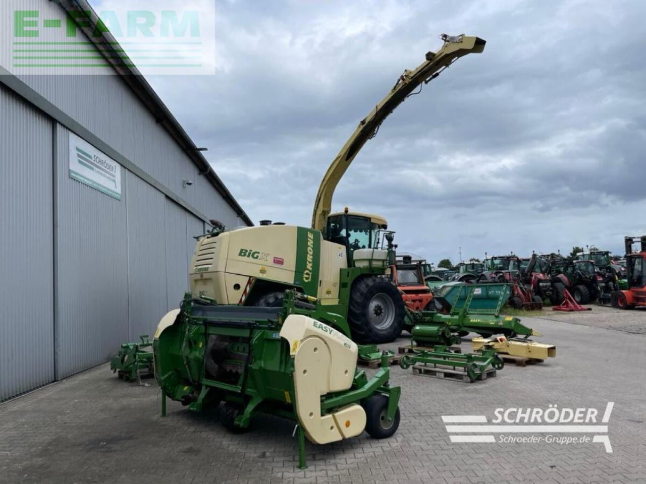 Krone big x 700 + easycollect 903 + easyflow - Sklízecí řezačka: obrázek 3 Krone big x 700 + easycollect 903 + easyflow - Sklízecí řezačka: obrázek 3