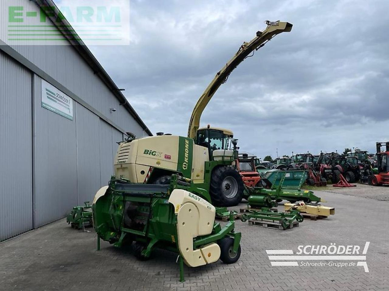 Krone big x 700 + easycollect 903 + easyflow - Sklízecí řezačka: obrázek 3 Krone big x 700 + easycollect 903 + easyflow - Sklízecí řezačka: obrázek 3