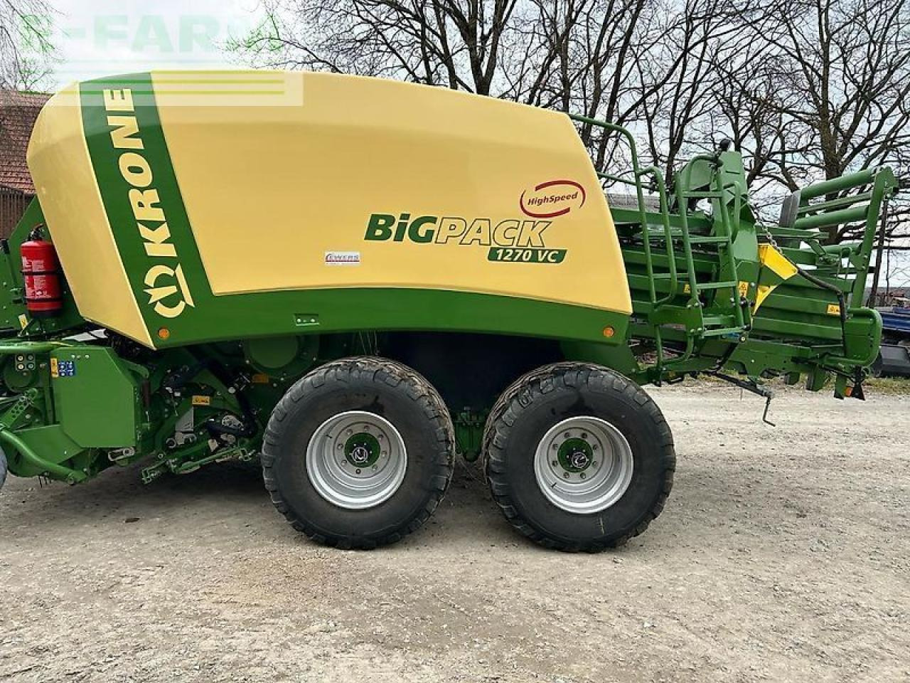 Krone bigpack 1270 hs vc - Lis na hranaté balíky: obrázek 1 Krone bigpack 1270 hs vc - Lis na hranaté balíky: obrázek 1