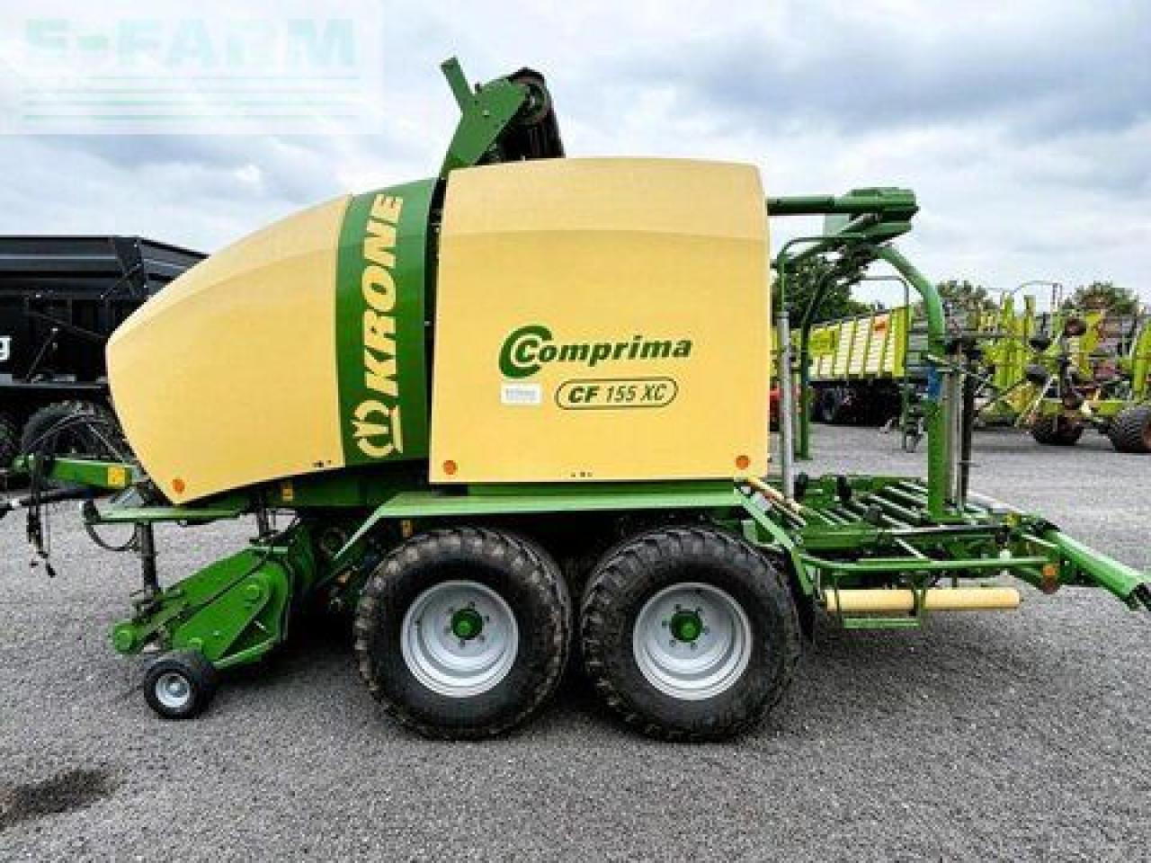 Krone comprima cf 155 xc, pressen-wickler-kombination - Lis na hranaté balíky: obrázek 1 Krone comprima cf 155 xc, pressen-wickler-kombination - Lis na hranaté balíky: obrázek 1