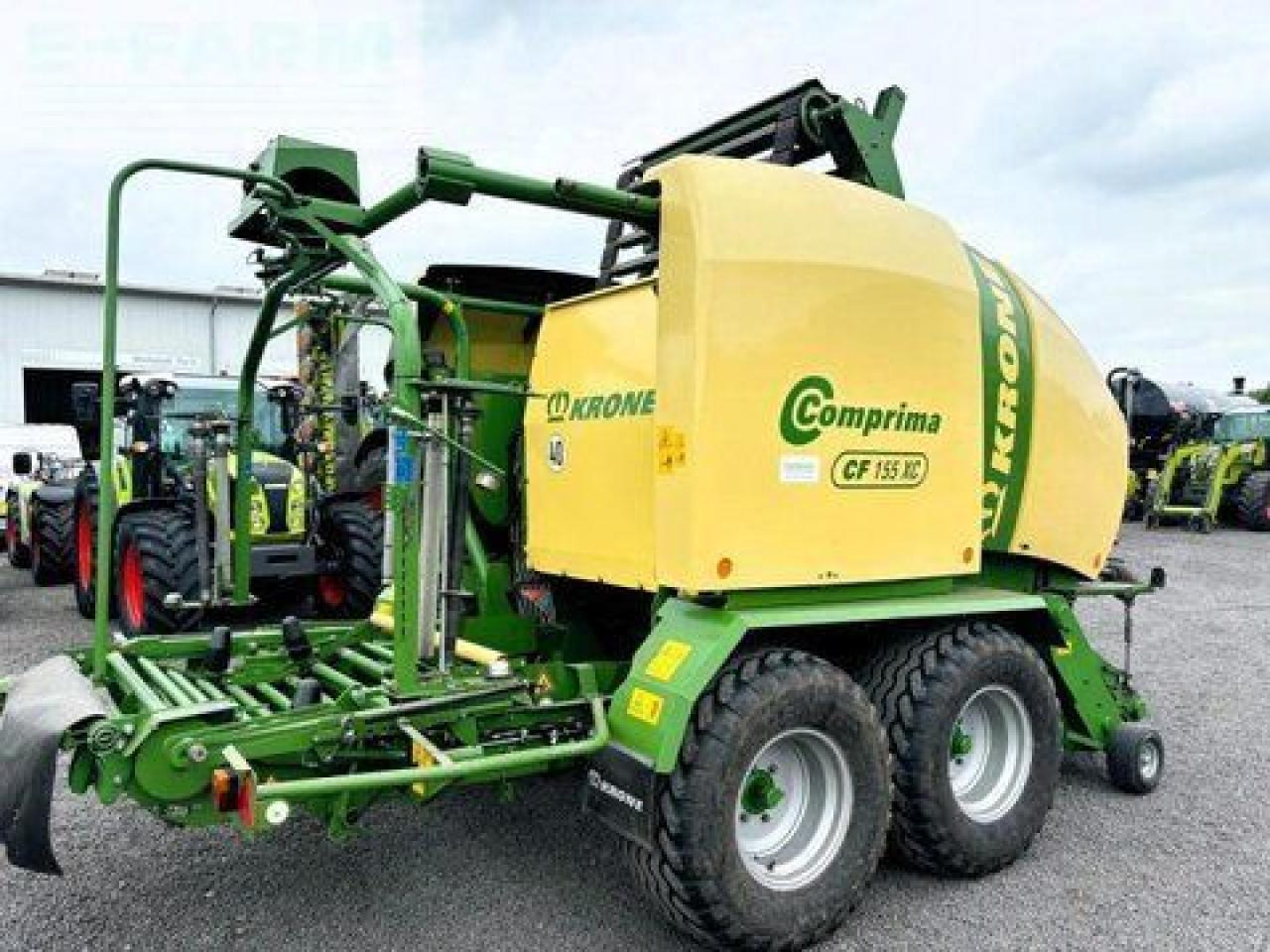 Krone comprima cf 155 xc, pressen-wickler-kombination - Lis na hranaté balíky: obrázek 5 Krone comprima cf 155 xc, pressen-wickler-kombination - Lis na hranaté balíky: obrázek 5