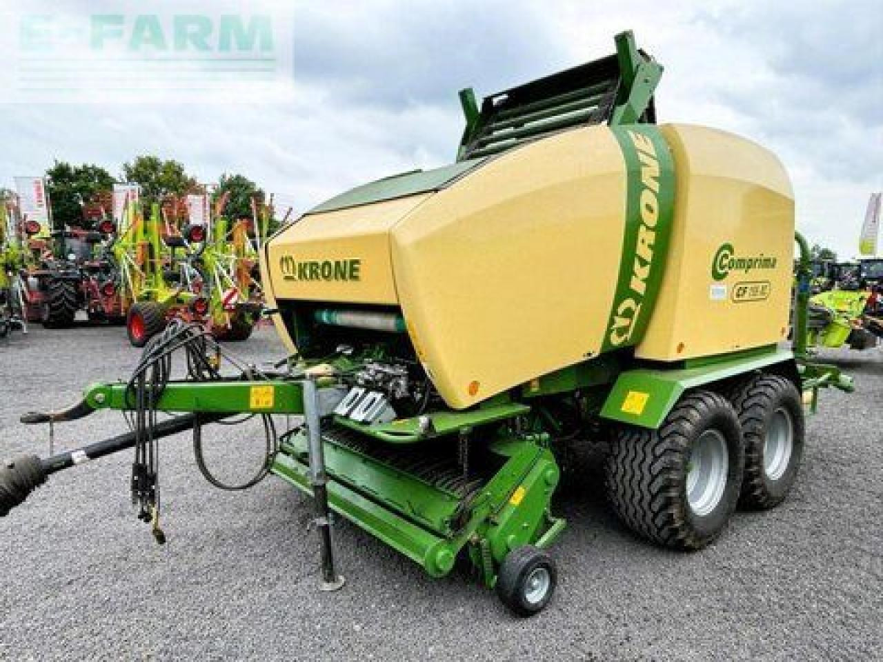 Krone comprima cf 155 xc, pressen-wickler-kombination - Lis na hranaté balíky: obrázek 4 Krone comprima cf 155 xc, pressen-wickler-kombination - Lis na hranaté balíky: obrázek 4