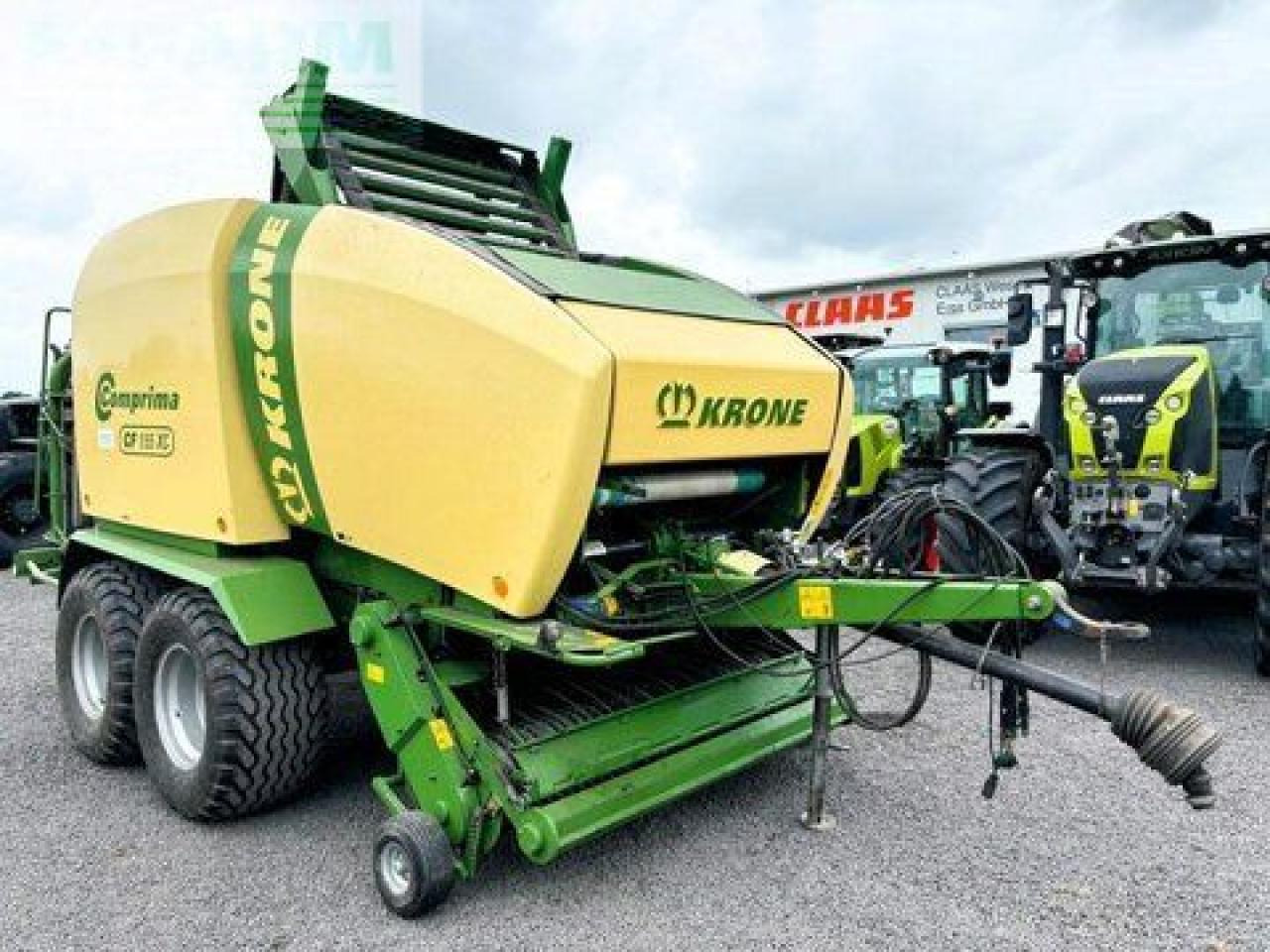 Krone comprima cf 155 xc, pressen-wickler-kombination - Lis na hranaté balíky: obrázek 3 Krone comprima cf 155 xc, pressen-wickler-kombination - Lis na hranaté balíky: obrázek 3