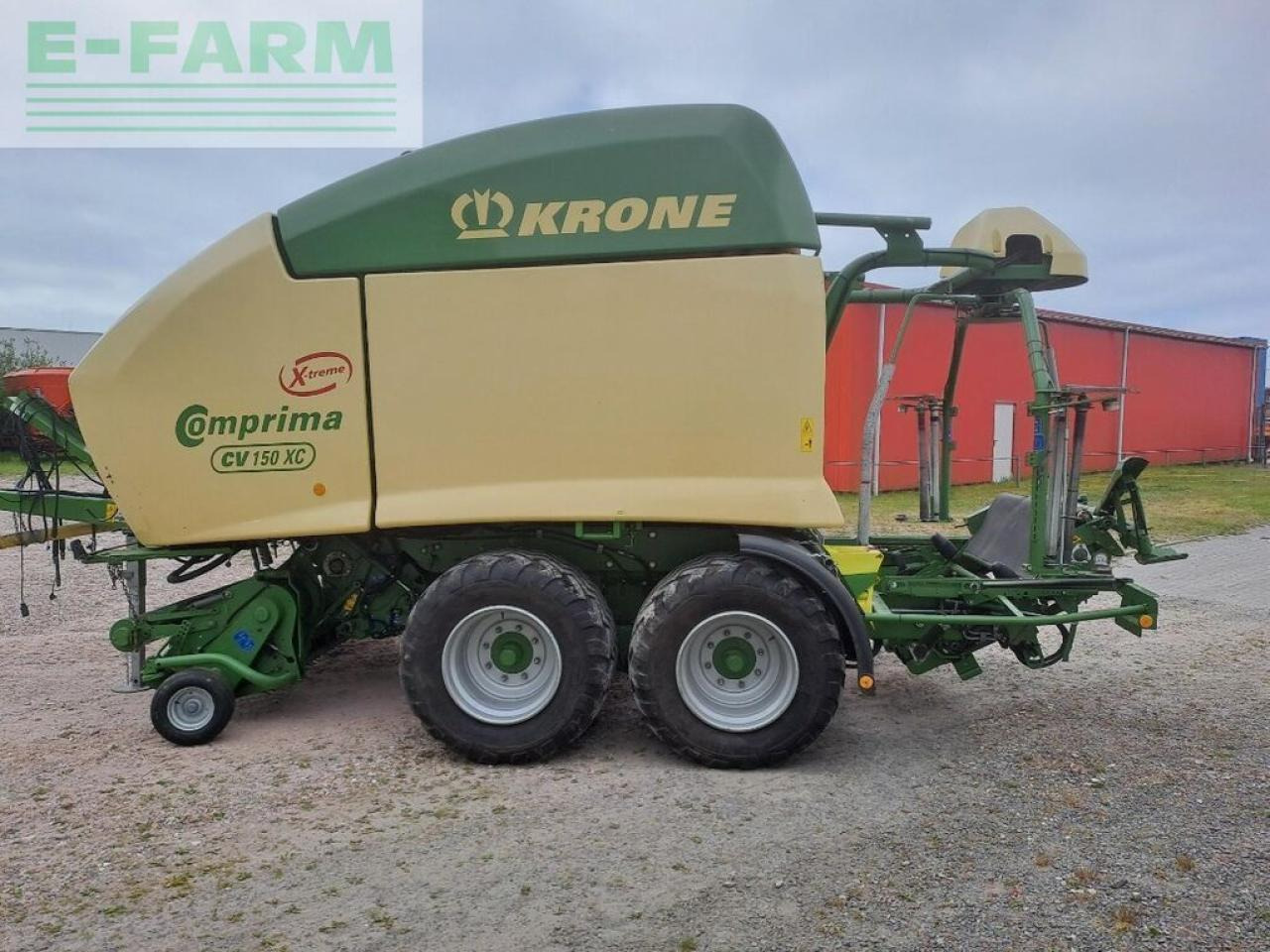 Krone comprima cv 150xc - Lis na hranaté balíky: obrázek 4 Krone comprima cv 150xc - Lis na hranaté balíky: obrázek 4