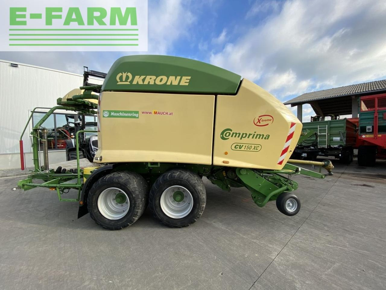 Krone cv 150xc x-treme - Lis na hranaté balíky: obrázek 2 Krone cv 150xc x-treme - Lis na hranaté balíky: obrázek 2