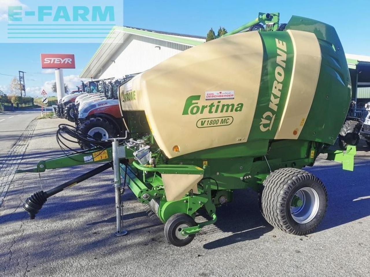 Krone fortima v 1800 mc rundballenpresse - Lis na hranaté balíky: obrázek 1 Krone fortima v 1800 mc rundballenpresse - Lis na hranaté balíky: obrázek 1